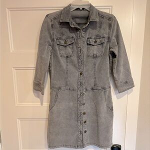 PrAna buttoned corduroy dress!